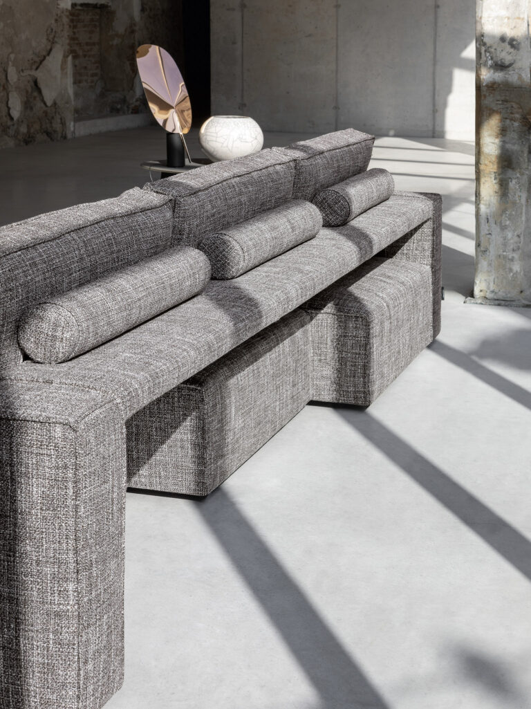 1-Flexteam itališka modulinė sofa Genius Gold pilka (6)