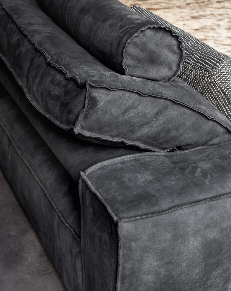 2-Flexteam itališka sofa Gravity juoda (1)