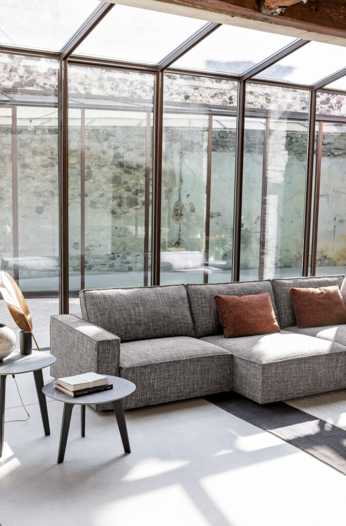 4-Flexteam itališka modulinė sofa Genius Gold pilka (7)