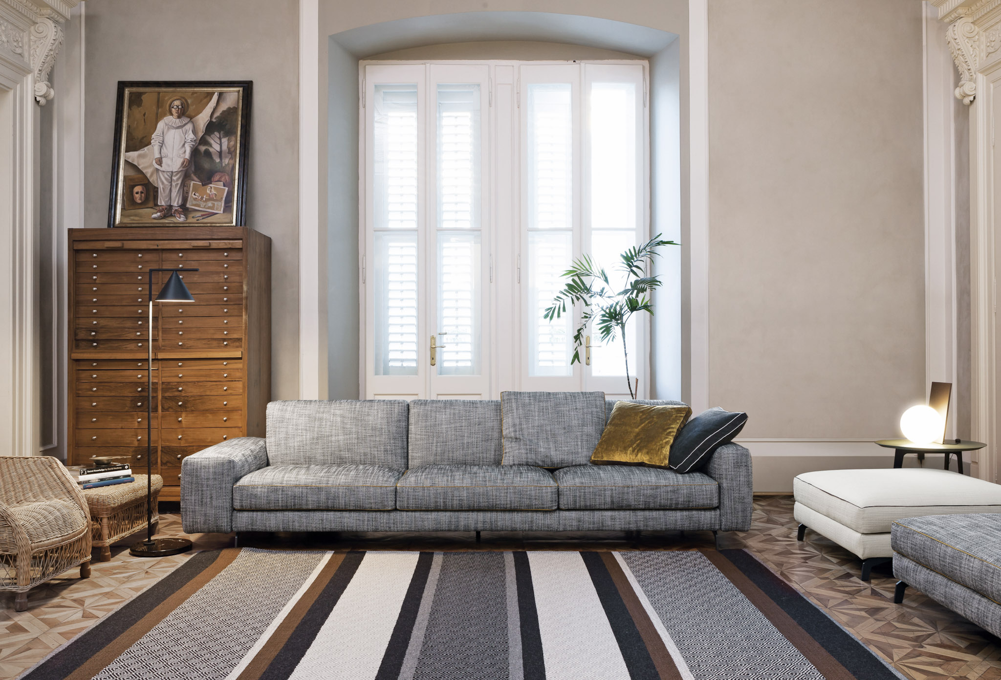 Sofa Andy pilka