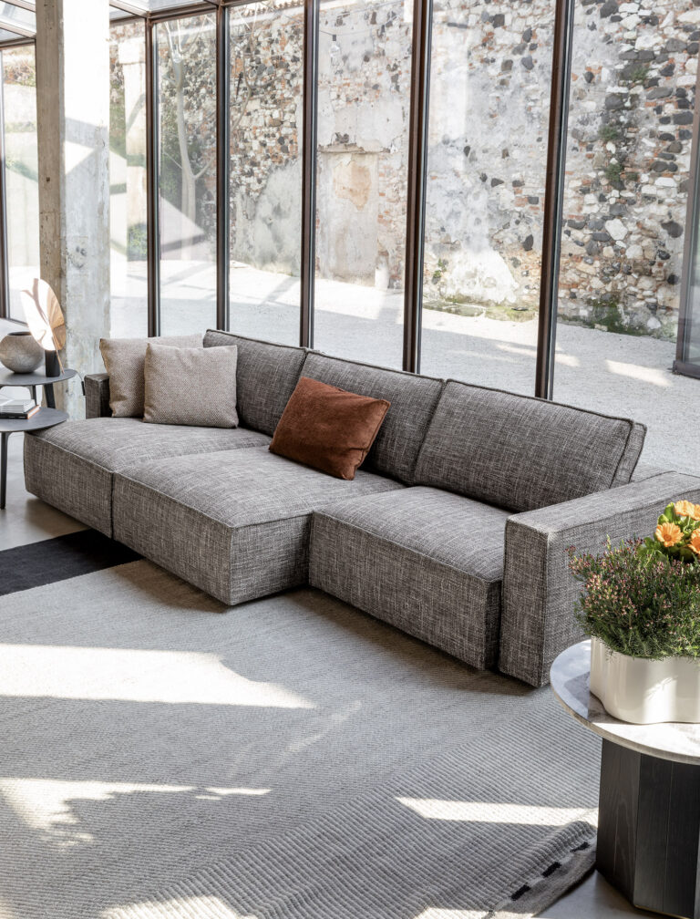 6-Flexteam itališka modulinė sofa Genius Gold pilka (4)
