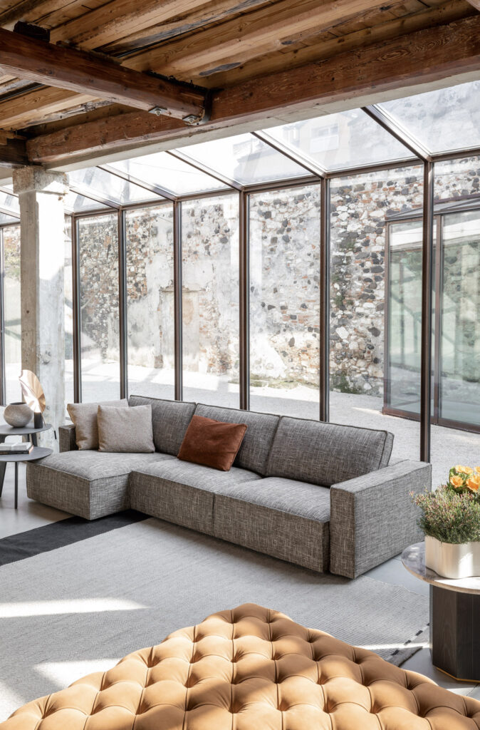 7-Flexteam itališka modulinė sofa Genius Gold pilka (3)