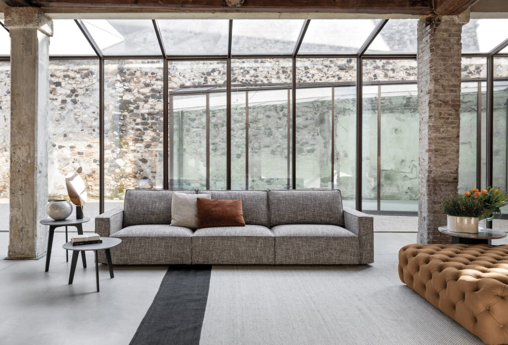 8-Flexteam itališka modulinė sofa Genius Gold pilka (2)