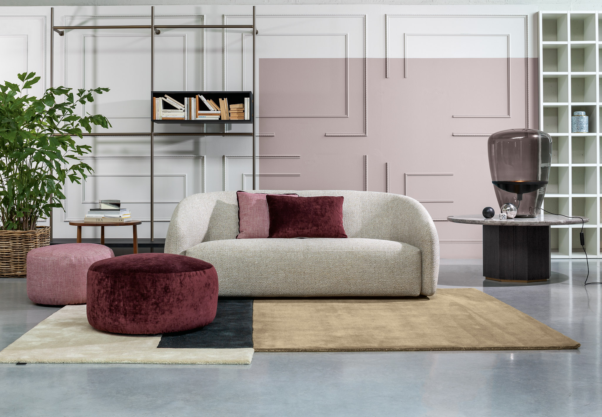 Sofa Globe balta