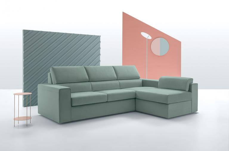 Felis itališka modulinė sofa Bloom mėtinė