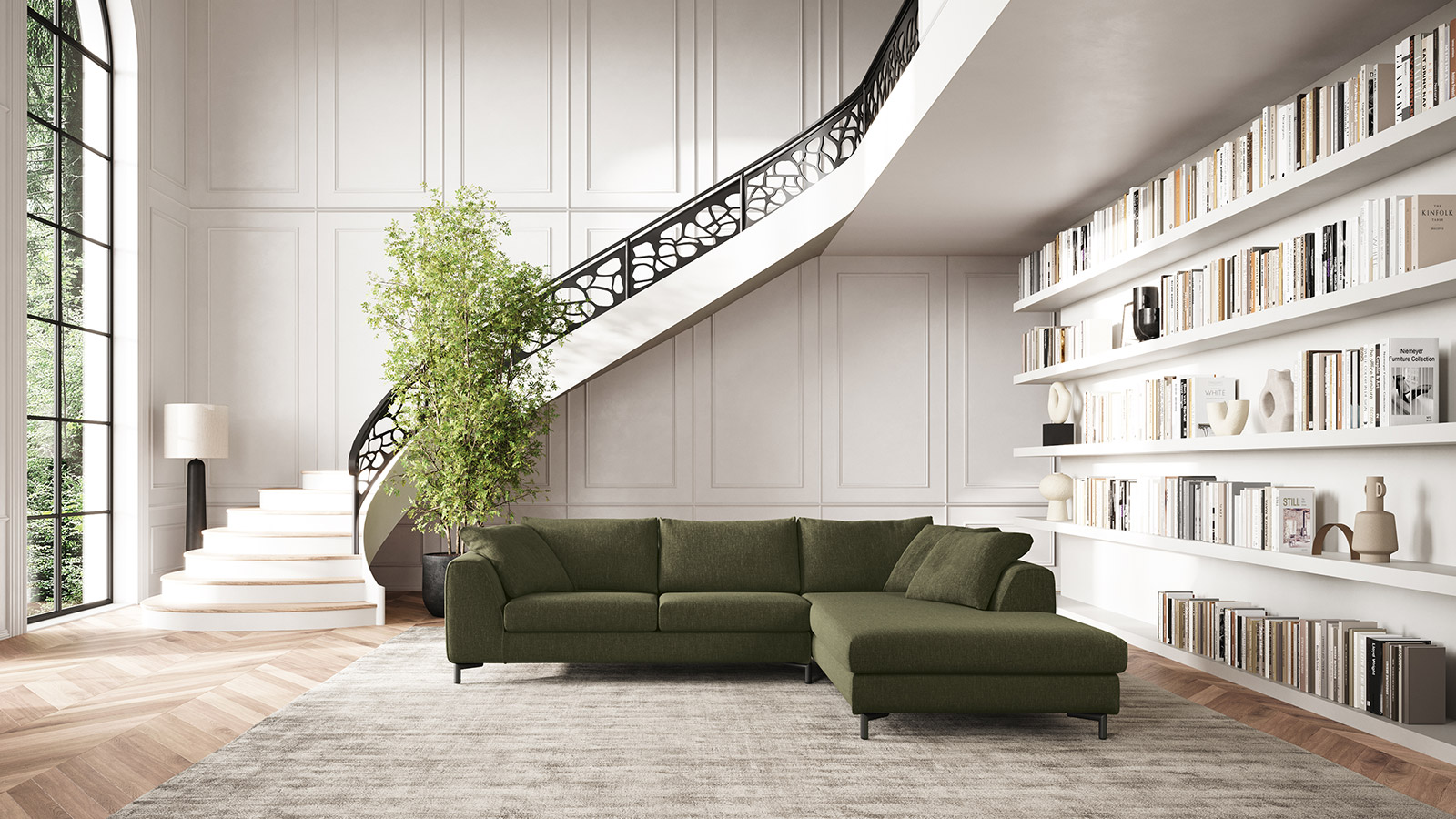 Modulinė sofa Capitol žalia