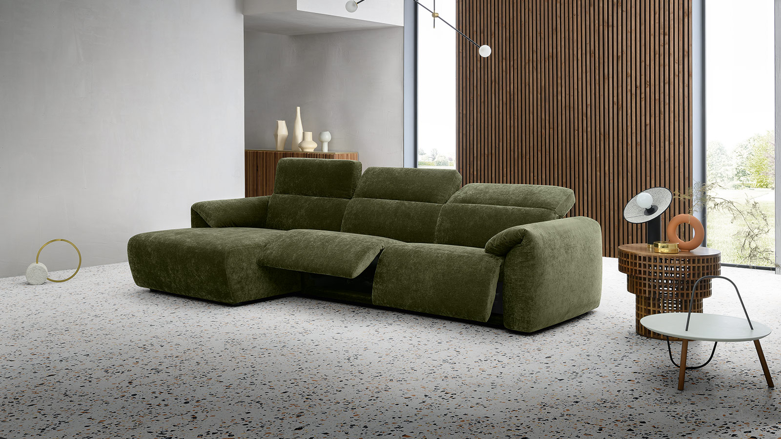 Modulinė sofa Glove žalia