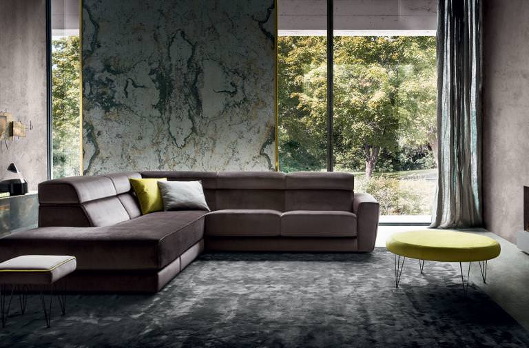 Felis itališka modulinė sofa Winston violetinė