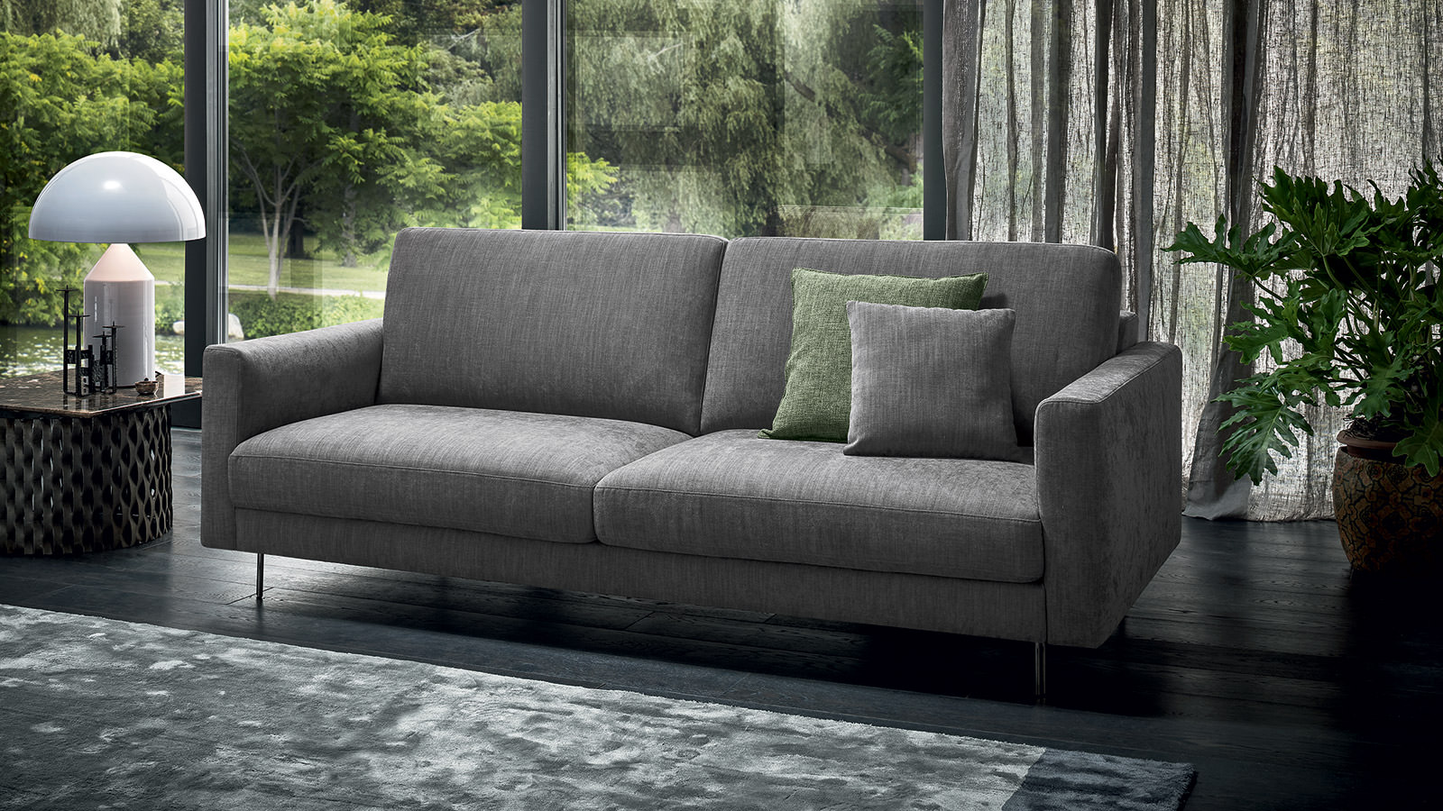 Sofa Kloe A-B pilka