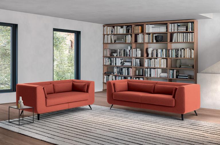 Sofa Nemo oranžinė