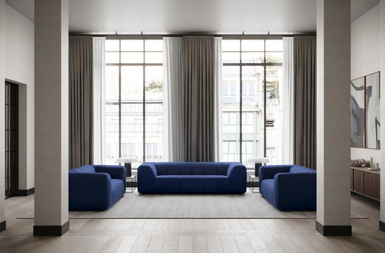Sofa Pantheon mėlyna