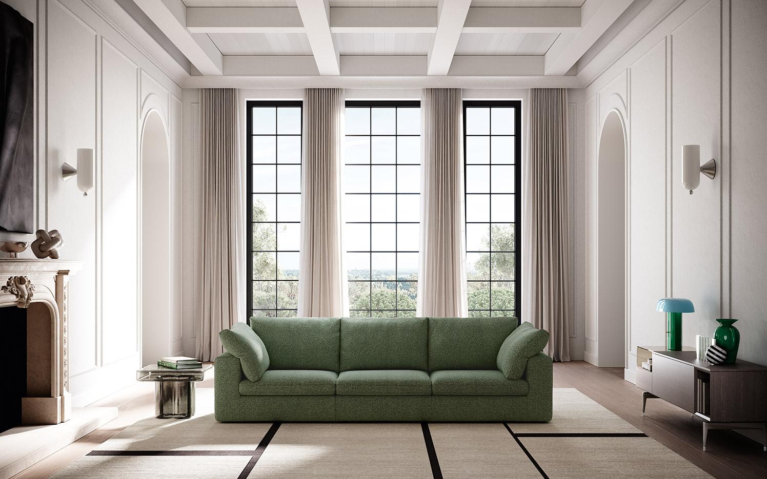 Sofa Superneutro žalia