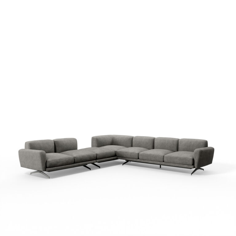 Kampinė sofa Noa (L formos, 345 × 345)