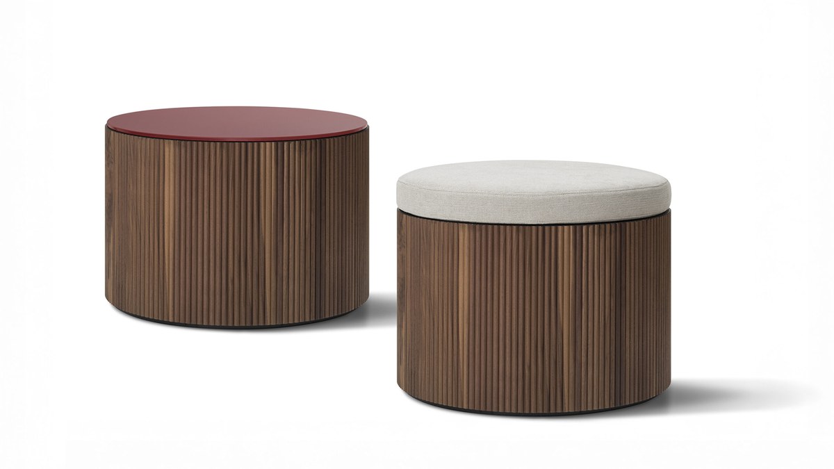 Kavos staliukas Drum apvalus