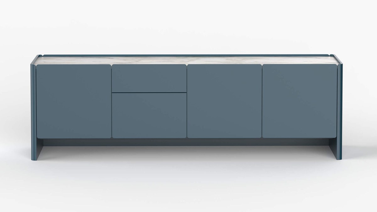Indauja Modula pilkšvai mėlyna